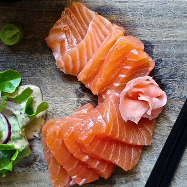 Fresh Salmon Sashimi Grade Portions - Durack Aussie Seafood House